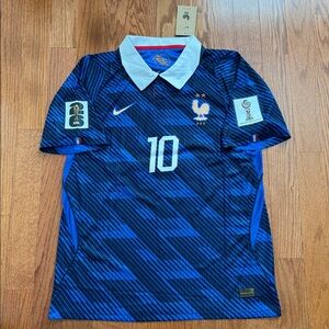 France Soccer Jersey Player Version Mbappe #10